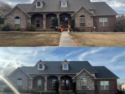 Before and After Roof Replacement
